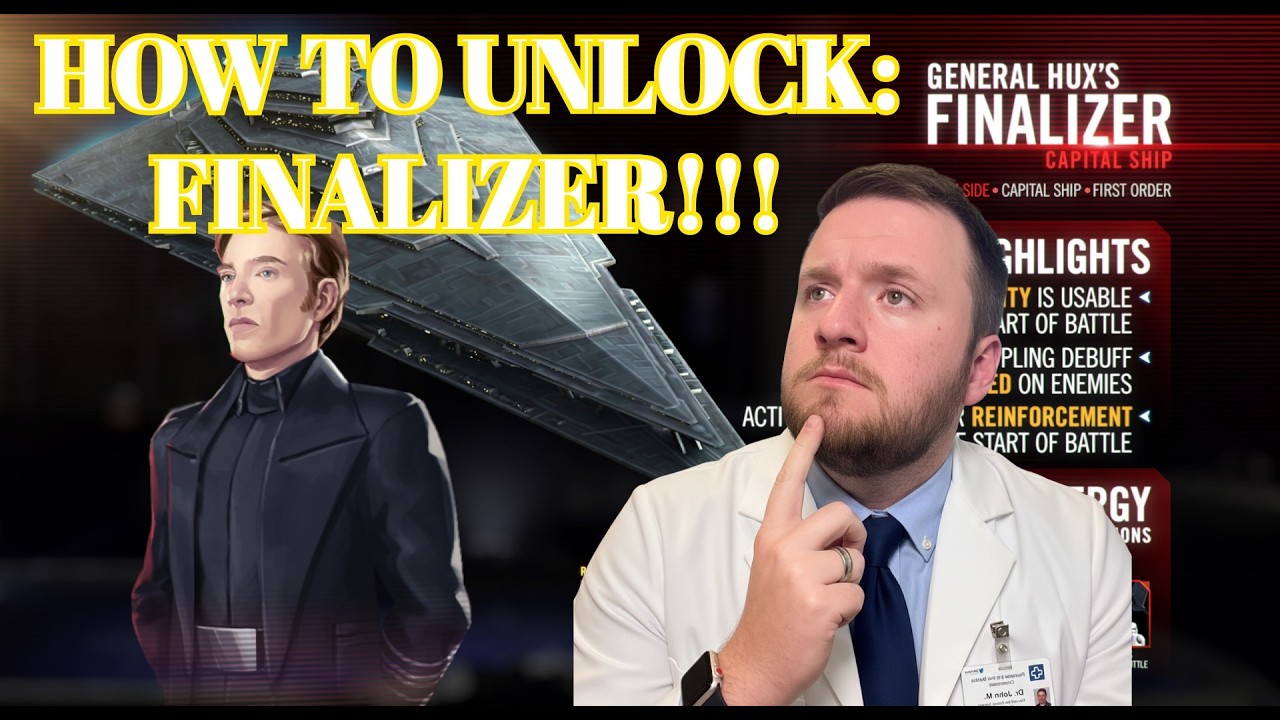 How to Beat Finalizer Bonus Tier in Star Wars Galaxy of Heroes!!!