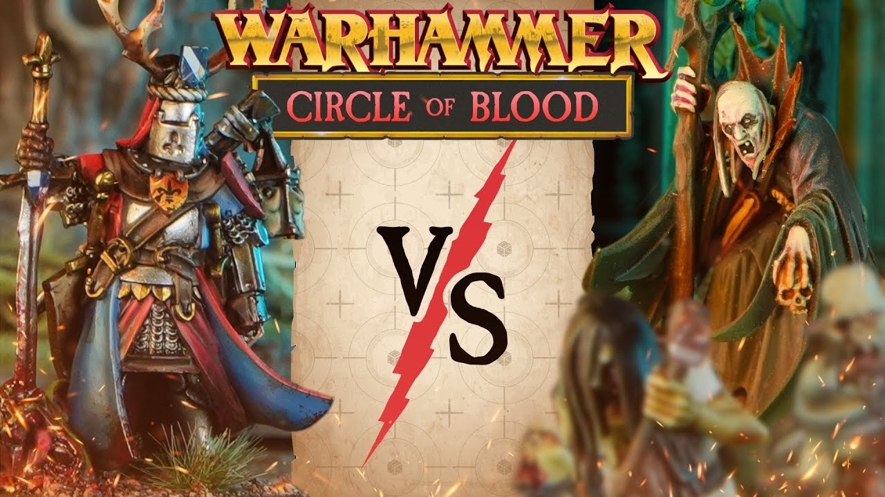 Kingdom of Bretonnia vs Vampire Counts | Warhammer Old World Battle Report