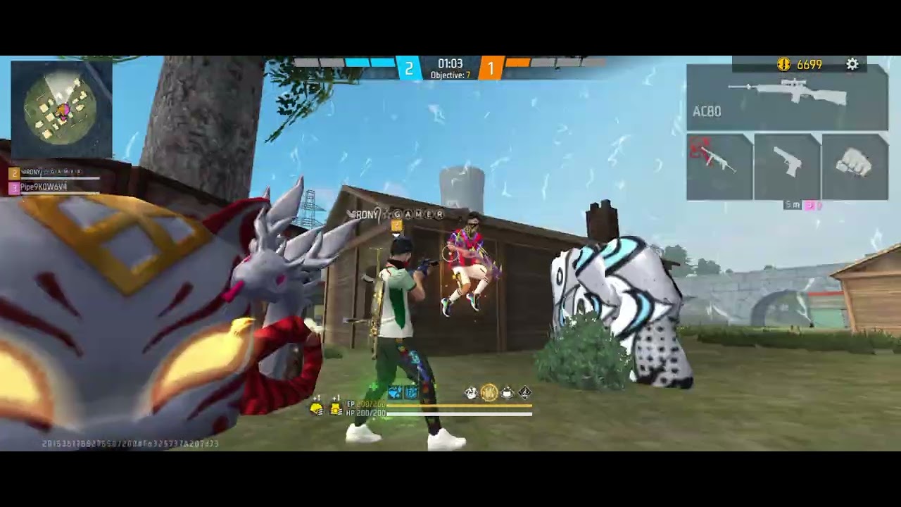 Garena free fire 1 vs 4#freefire #gaming 