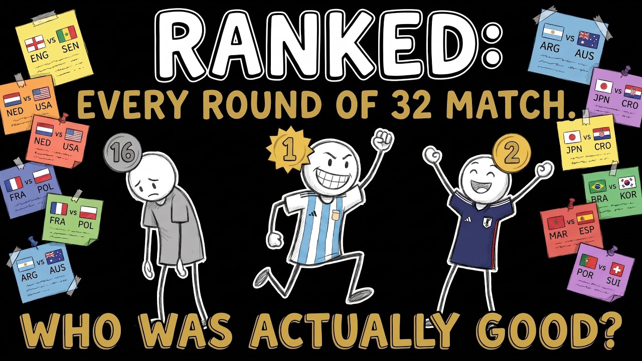 Every Round of 32 Match Ranked