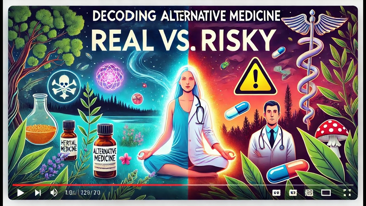 🧑&zwj;⚕️ Decoding Alternative Medicine: Real vs. Risky! 🔍