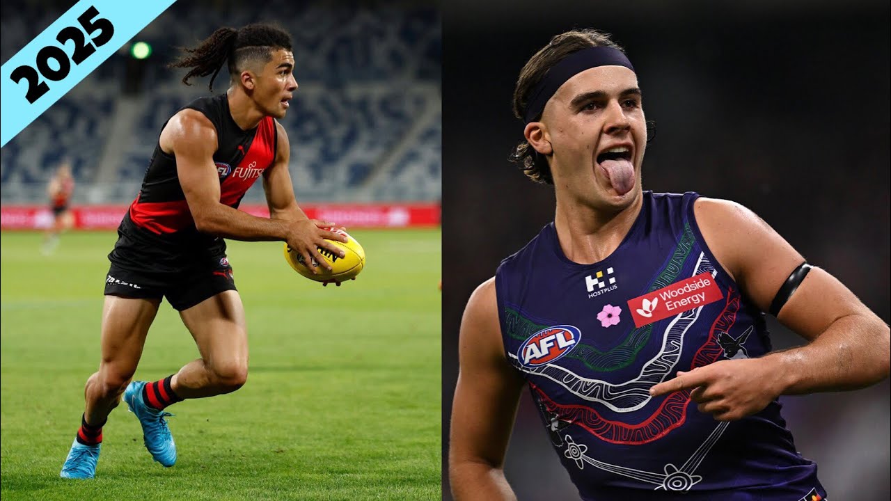 AFL "FIRST YEAR PLAYERS" Best Moments 2025