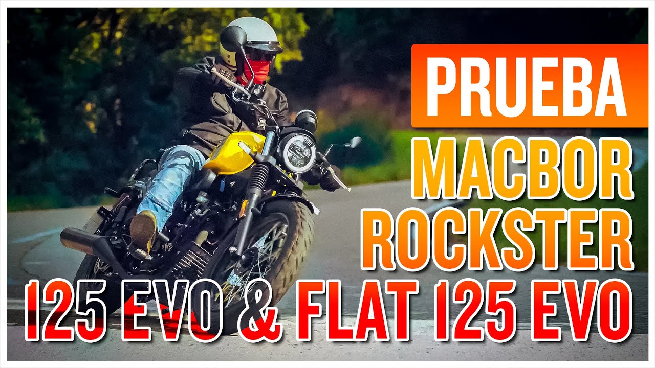 Prueba | Macbor Rockster 125 EVO & Flat 125 EVO