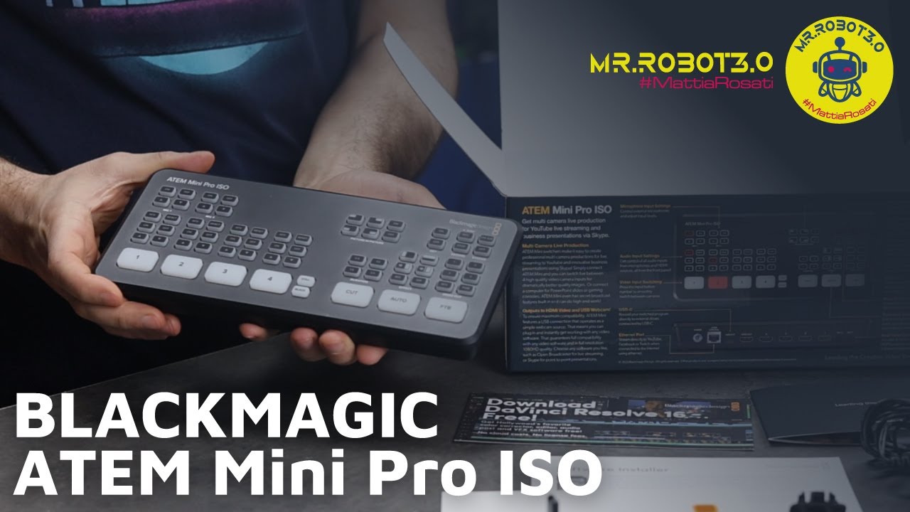 Blackmagic ATEM Mini Pro ISO - Come si usa e come funziona il Prodotto Blackmagic