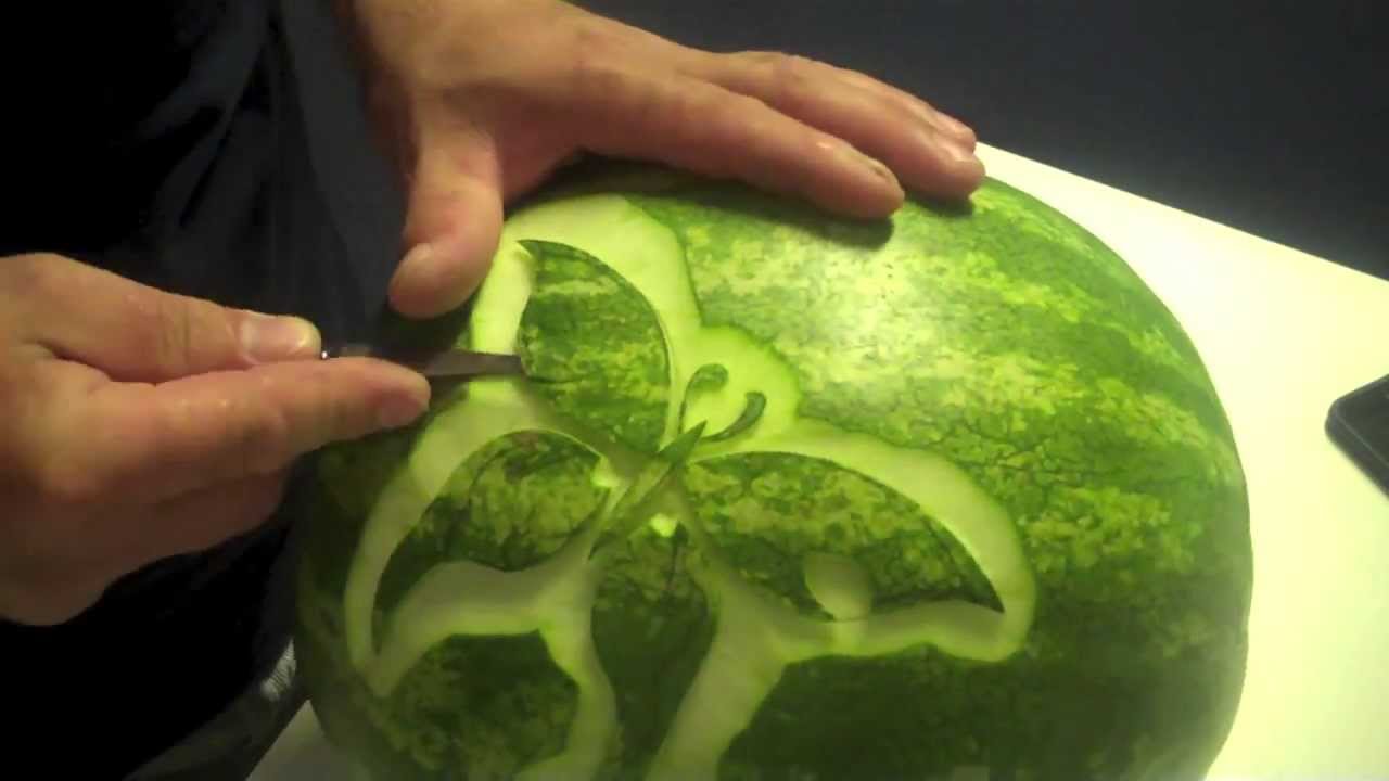 Butterfly Kisses... Carved Watermelon