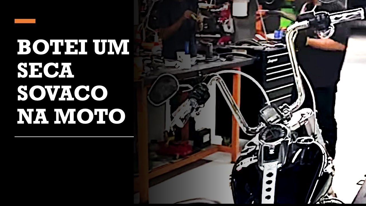 Coloquei um guidão 