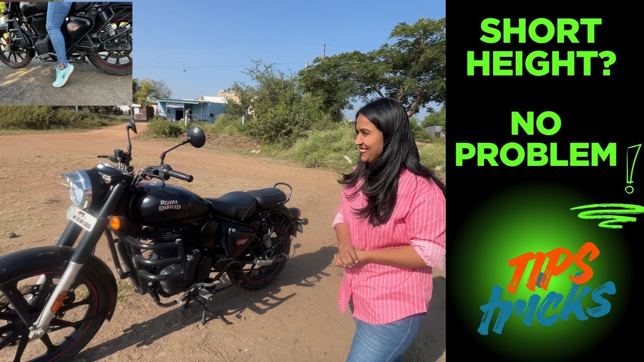 How to ride Motorcycle | Short Rider Tips & Tricks | #bikergirl #automobile #motorcycle 