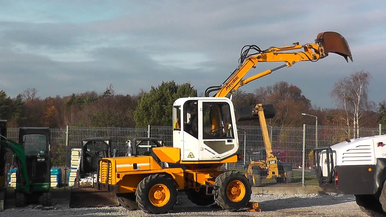 MECALAC 8CX 1997Y KM MASZYNY BUDOWLANE WWW KMRENT PL MILICZ+48 663560321