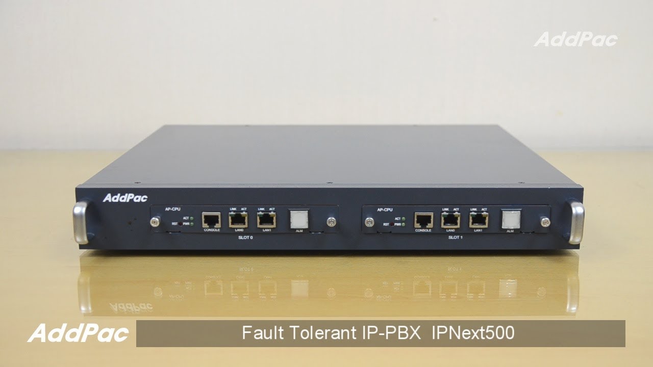 IPNext500 Fault Tolerant IP-PBX Call Manager(IP 교환기 시스템 이중화 기능) | AddPac