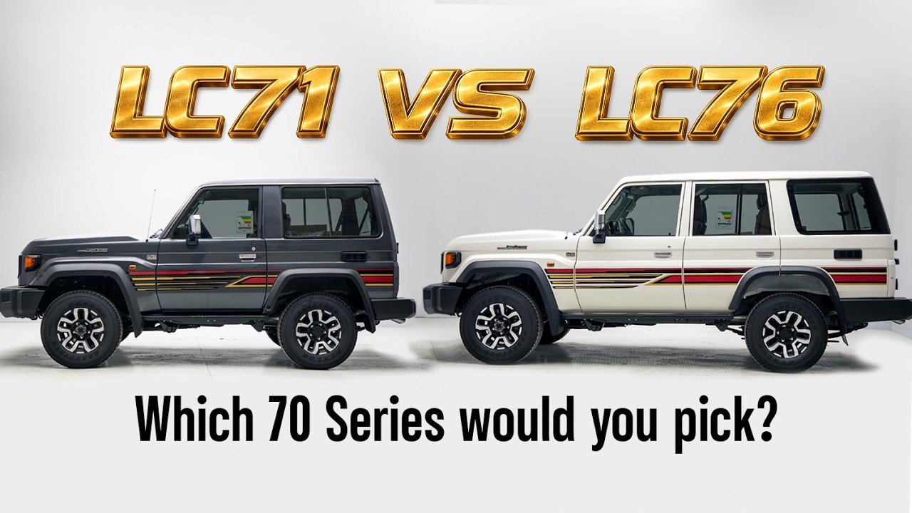 New Toyota LC71 vs LC76 – Complete Walkaround