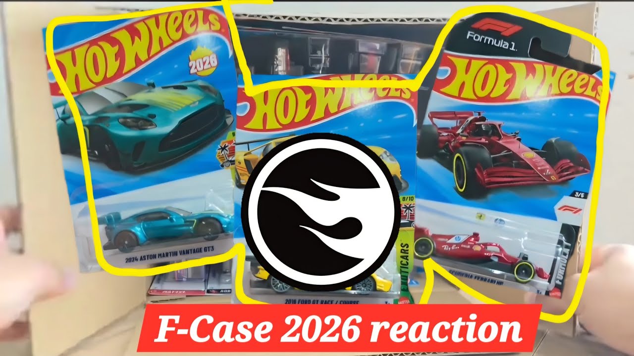 Hot Wheels F-Case 2026 reaction