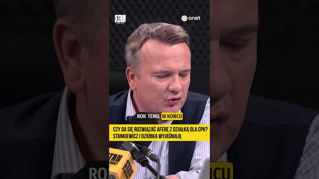 Czy da się rozwiązać aferę z działką CPK? Stankiewicz i Dziubka wyjaśniają