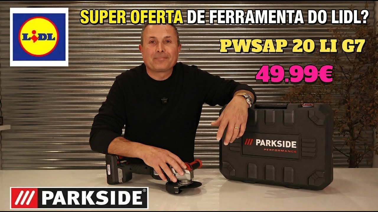 REVIEW REBARBADORA A BATERIA PARKSIDE  PERFORMANCE PWSAP 20 LI G7