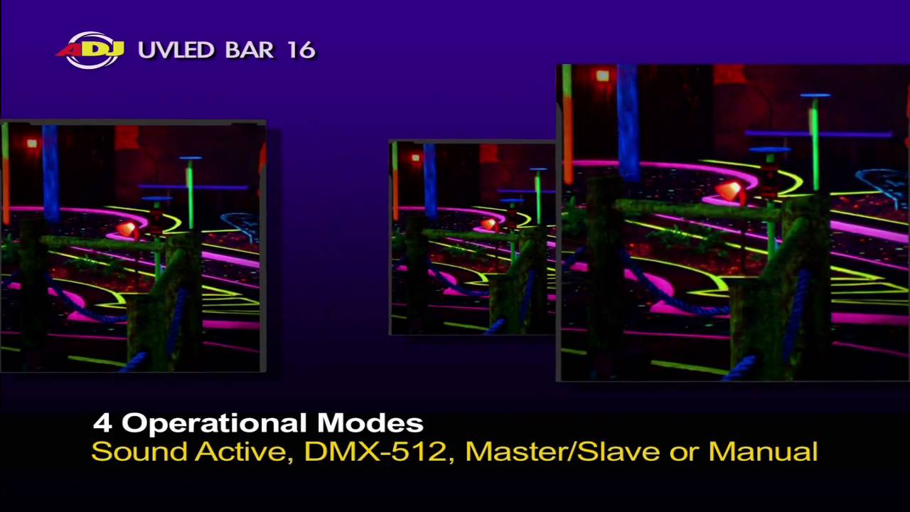 American DJ UVLED Bar 16