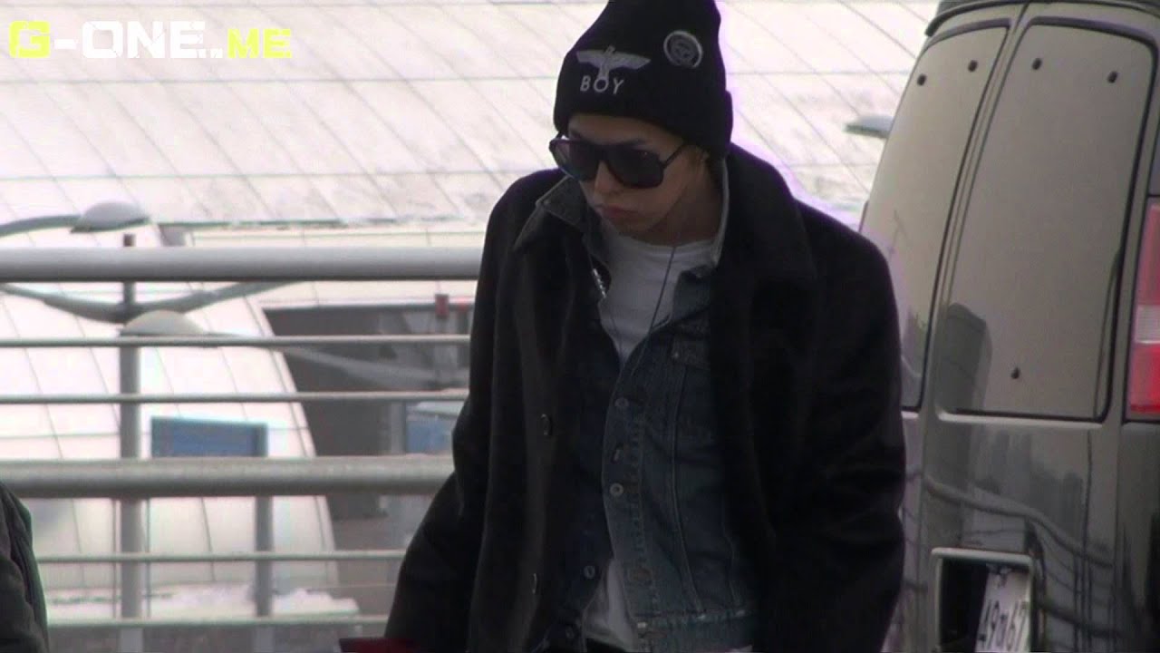 【G-ONE ONLY】130115 Incheon Airport going to Kuala Lumpur.mpg