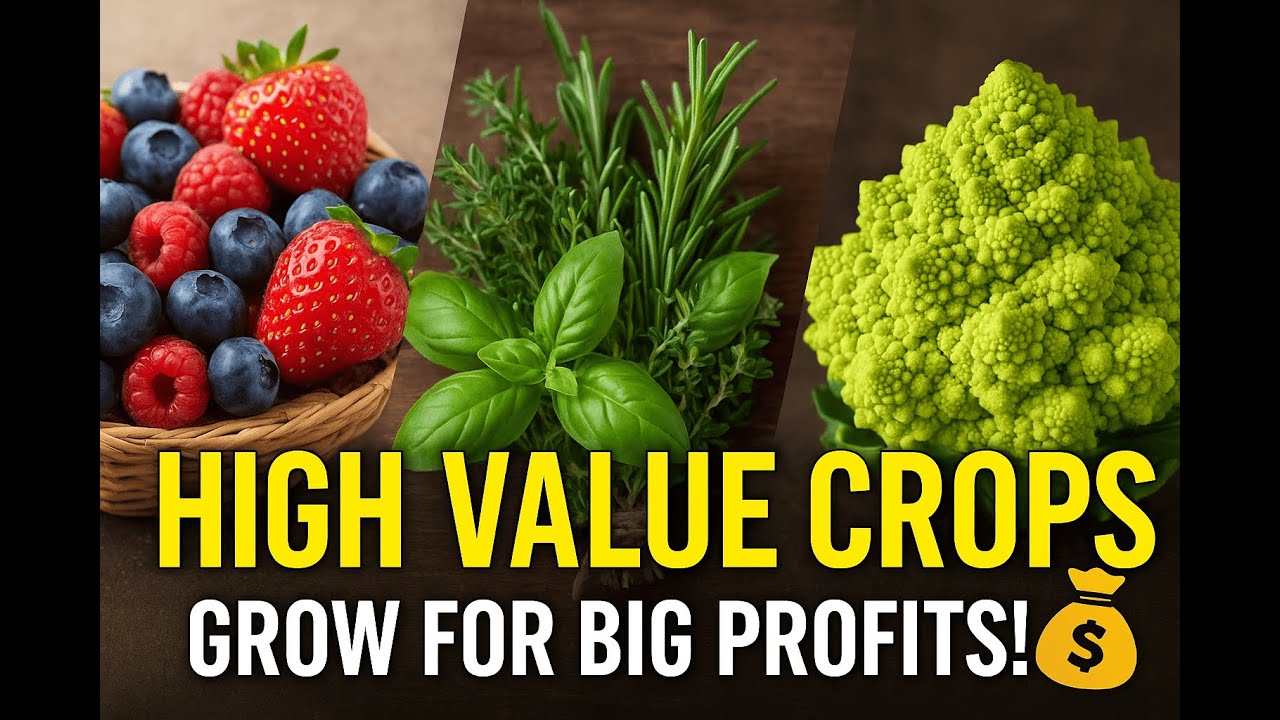 Top High Value Crops That Can Make You Big Profits