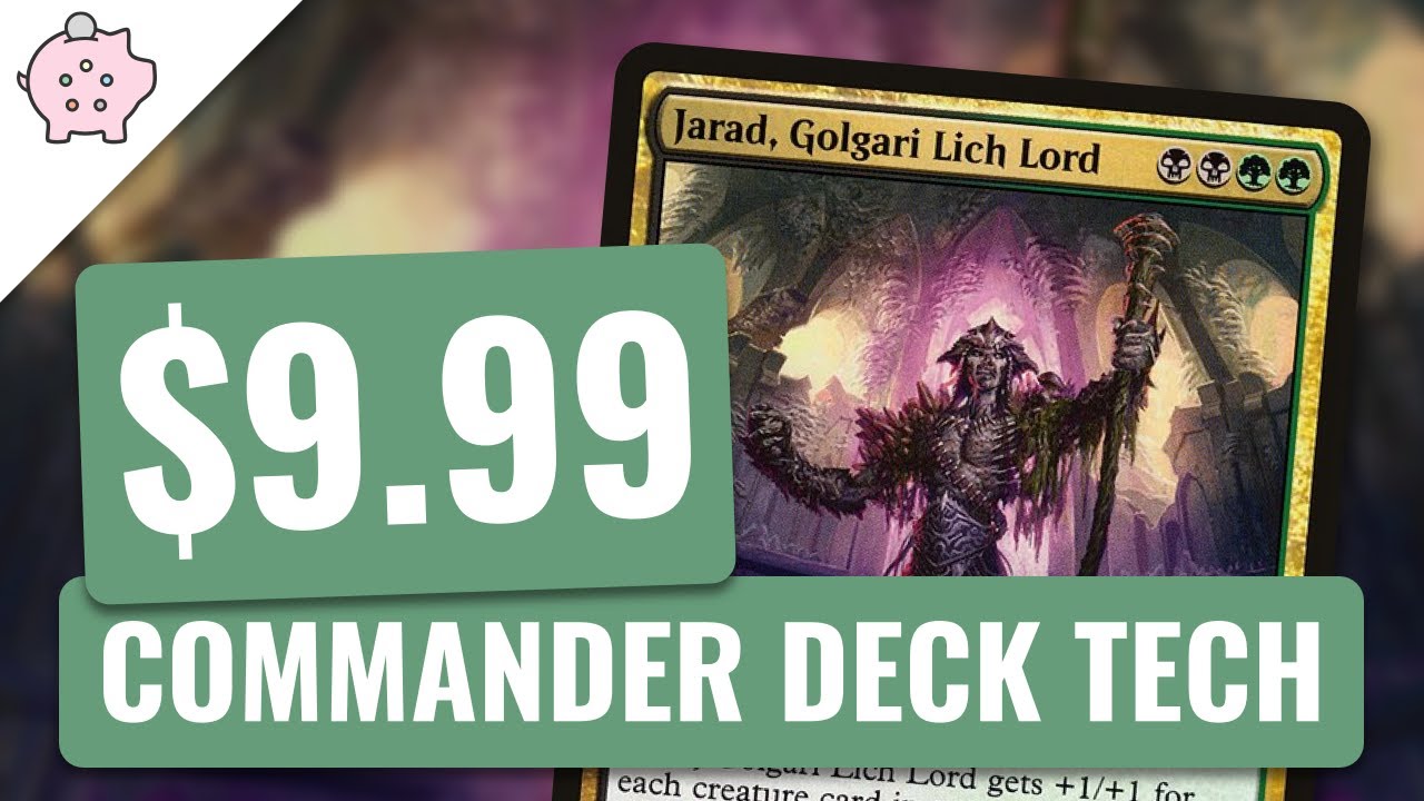 Jarad, Golgari Lich Lord | EDH Budget Deck Tech $9.99 | Sacrifice | Magic the Gathering | Commander
