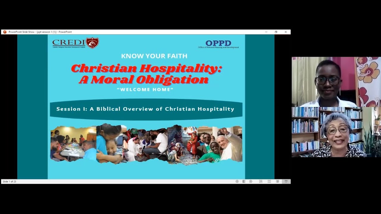 Know Your Faith: Christian Hospitality: A Moral Obligation - 19/07/2021