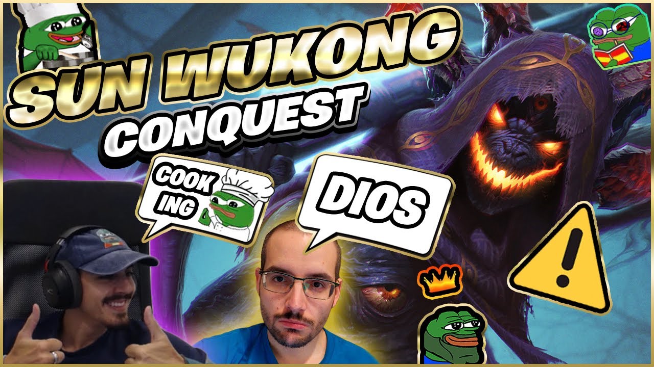 SUN WUKONG, ESTOY COOKING 👨‍🍳 MARQUITOSSS | Julio | Smite Ranked Conquest DuoQ Warchi ⭐