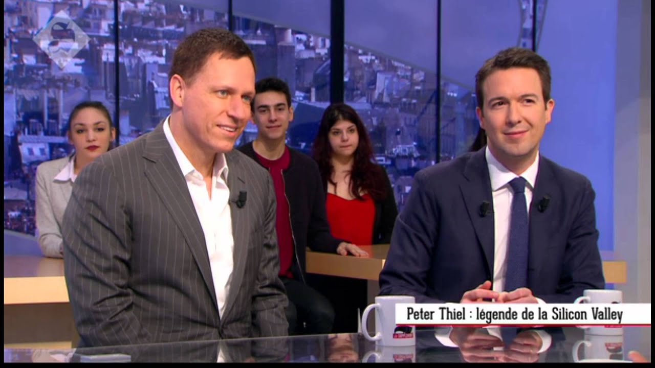 Peter Thiel  Légende de la Silicon Valley dans le supplément Canal + du 28 02 2016