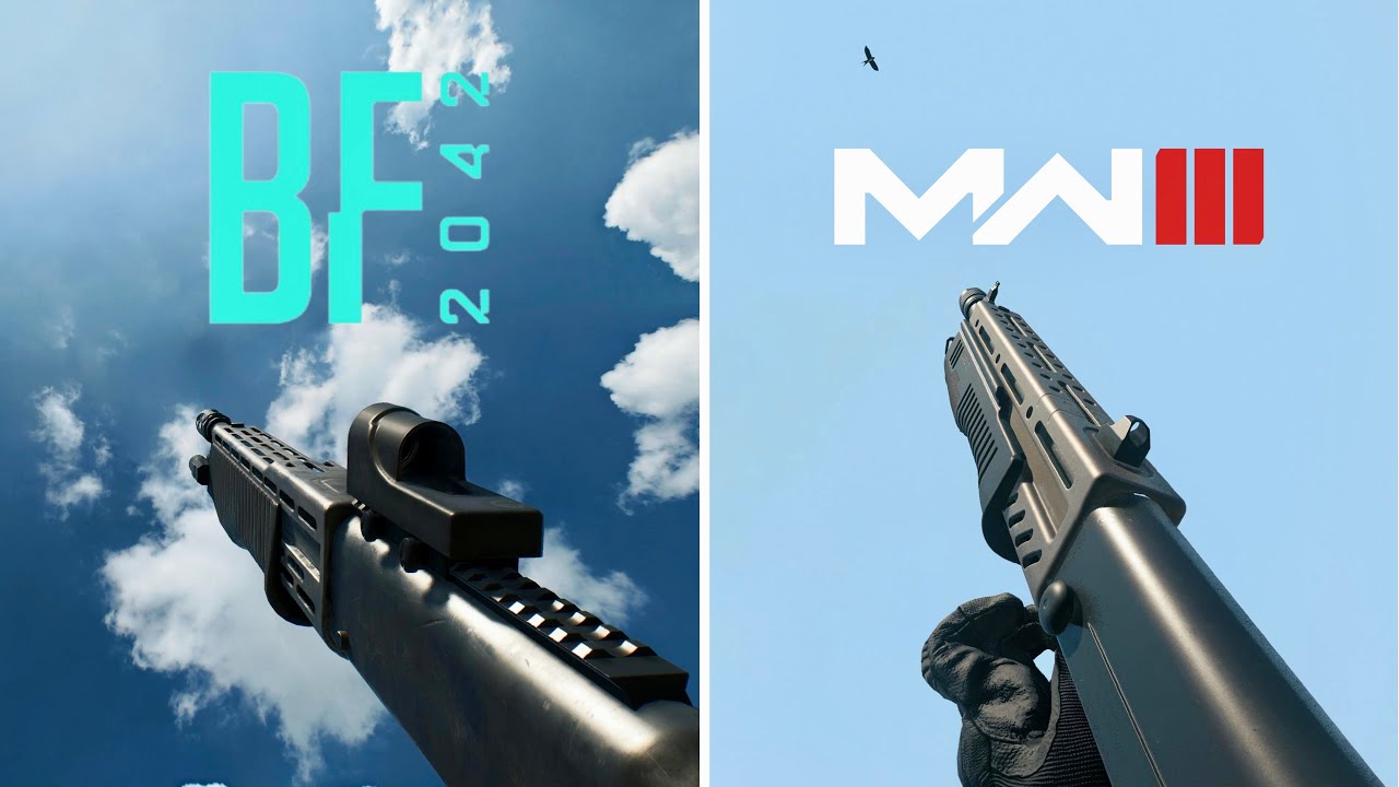 SPAS-12 Comparison - Modern Warfare III vs Battlefield 2042 | 4K