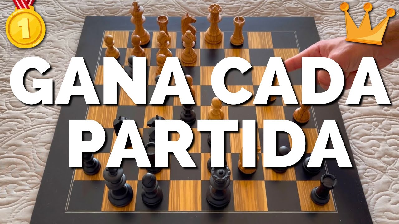 LA MEJOR APERTURA para GANAR en AJEDREZ😱🏆(India de Rey Agresiva)