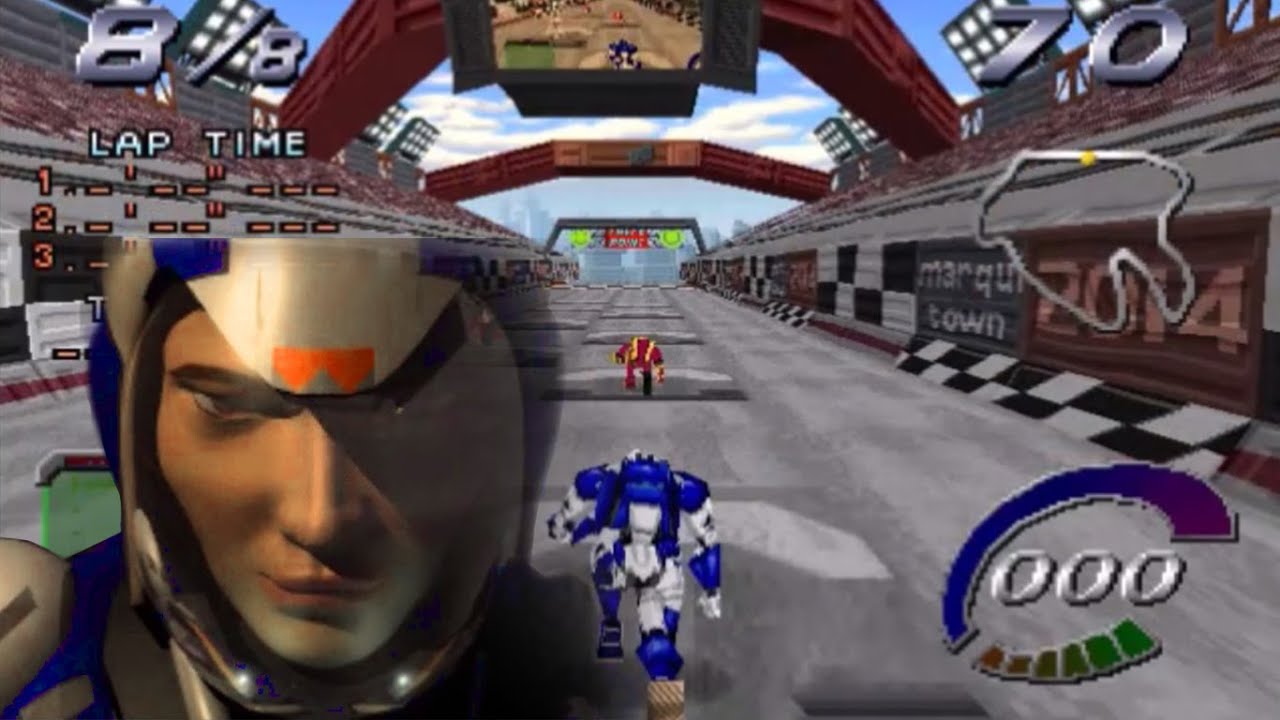 Lets Play(PS1): Running High (Daikokumaru Hariya) #1