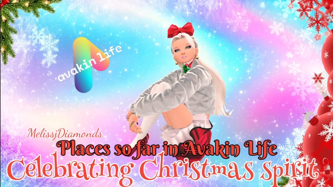 MelissajDiamonds Avakin Life места в Avakin Life празднуют рождественский дух 🎄