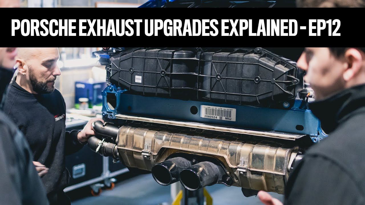 Porsche exhaust upgrades explained with Tim Harvey and JCR - Technik Torque Episode 12