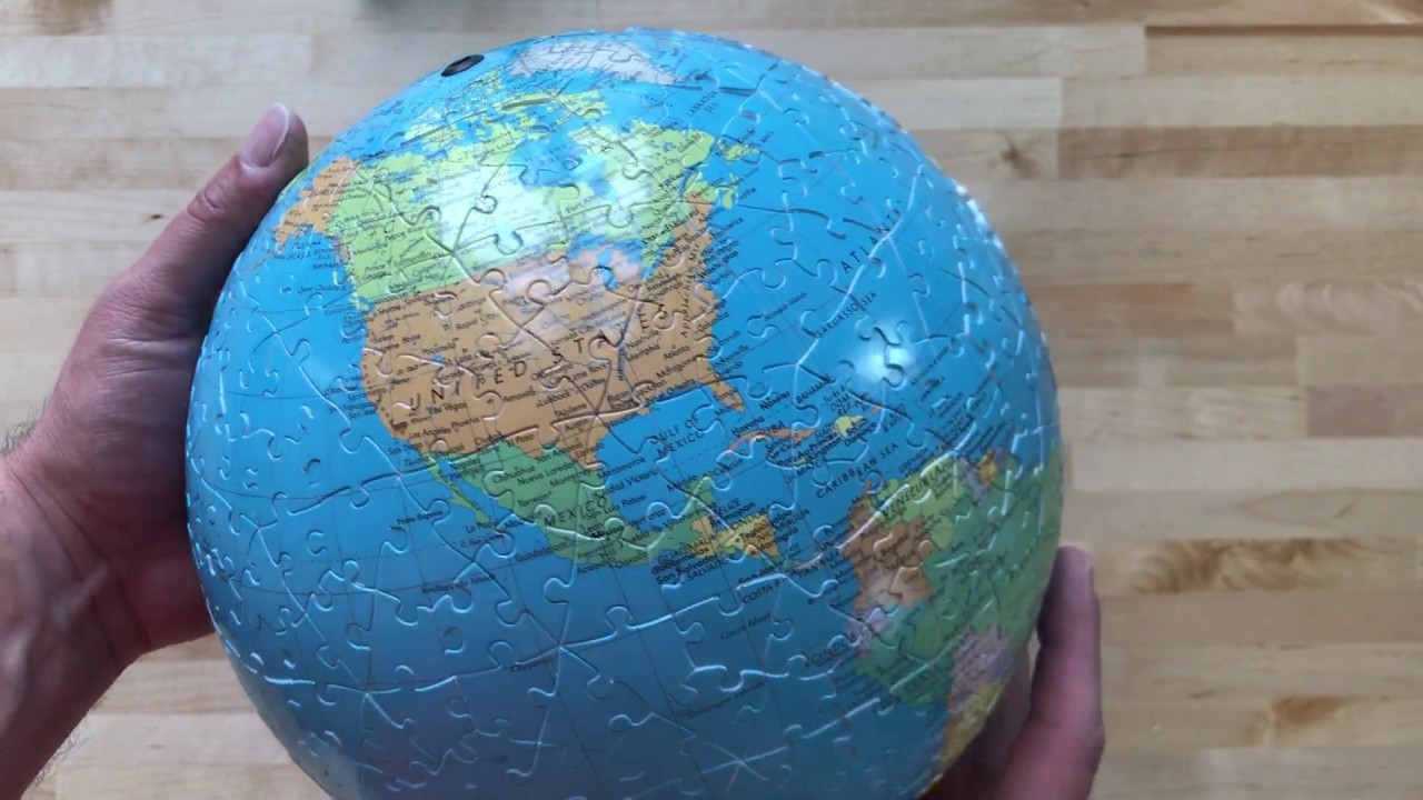 Earth Puzzle Ball Build | Hangar77