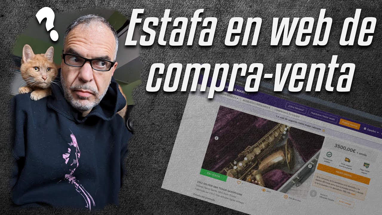 Me intentan ESTAFAR con la compra de un saxofón. ¿Cómo lo descrubrí? #saxoenlared #saxofon #estafa
