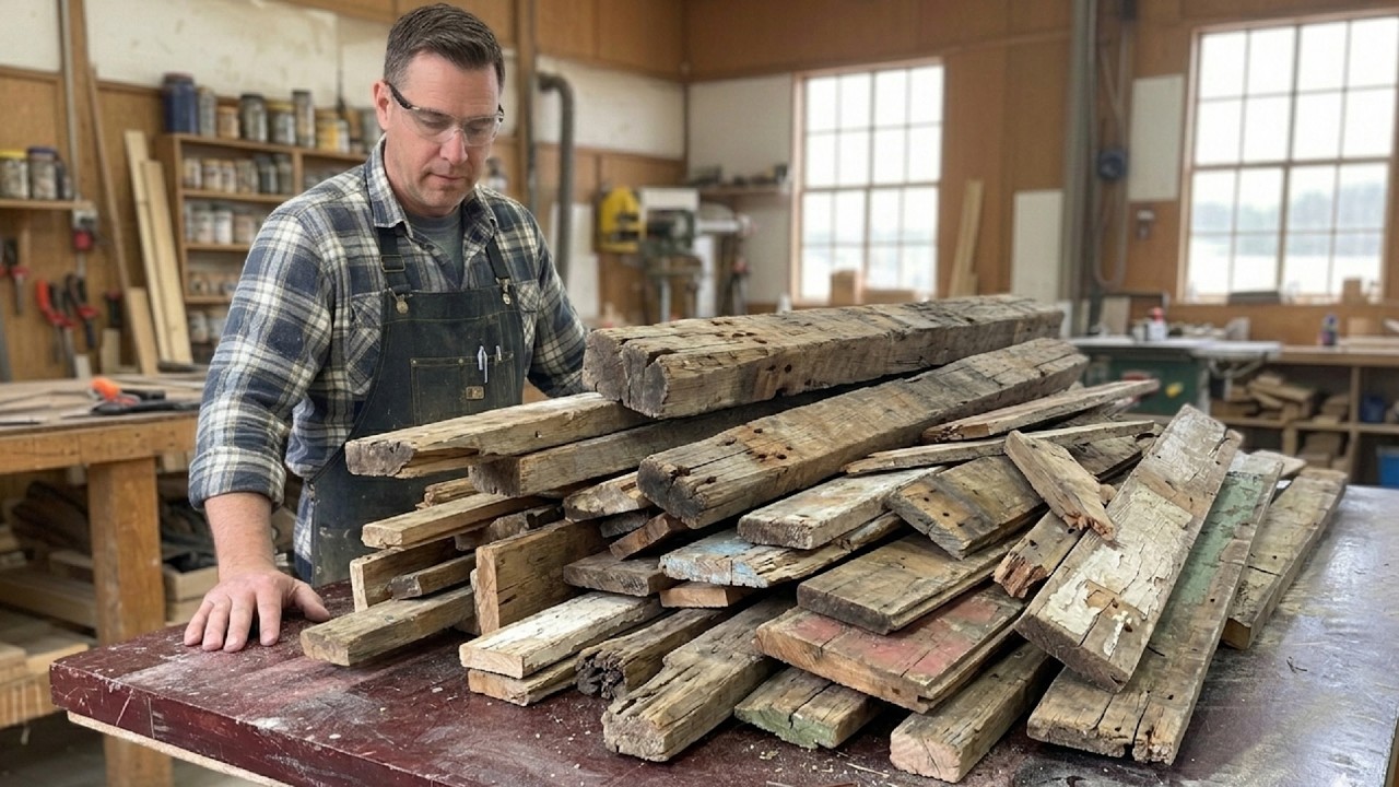 Don't Throw Away Hardwood From Old Buildings: 