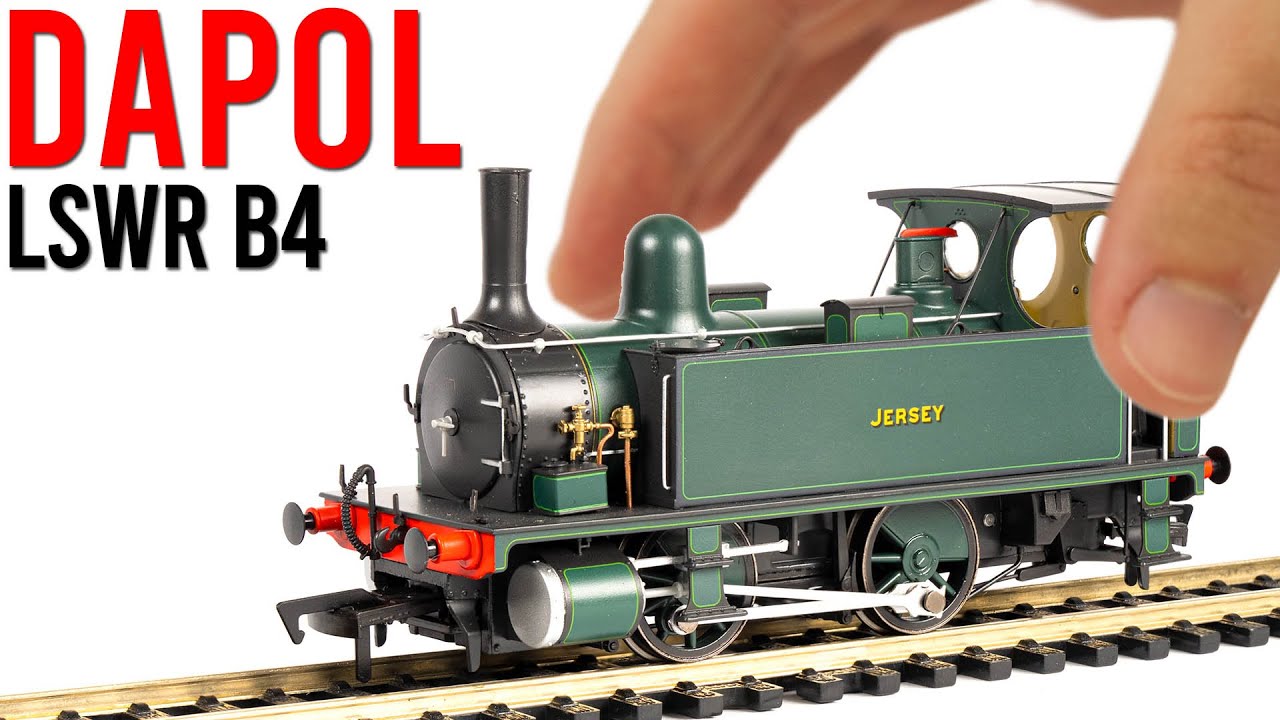 Новый LSWR класса B4 от Dapol | Распаковка и обзор