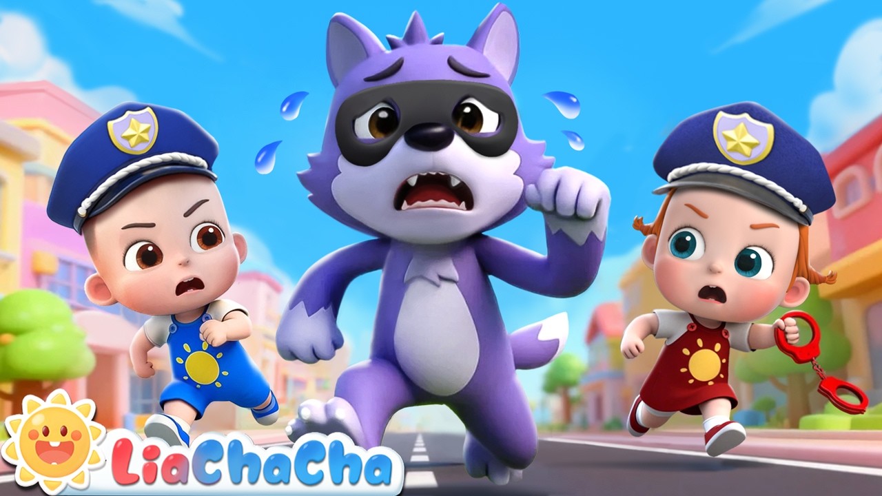 🔴Wee-woo Police Patrol Team🚓 | Police Officer Song | Toddler Songs & Preschool Learning | LiaChaCha