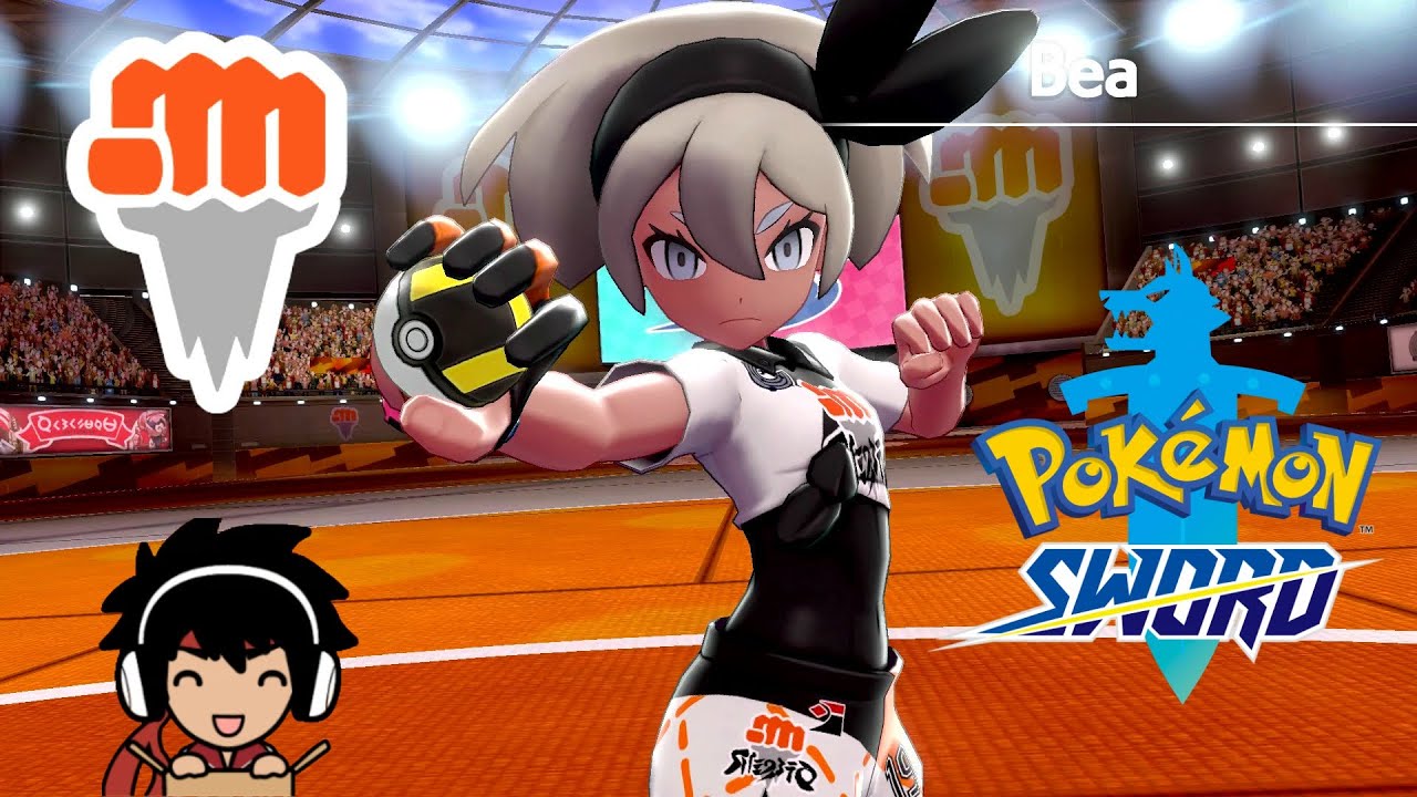 Pokemon Sword: Fighting Gym Leader - Bea | Gym Battle (Sword Exclusive)