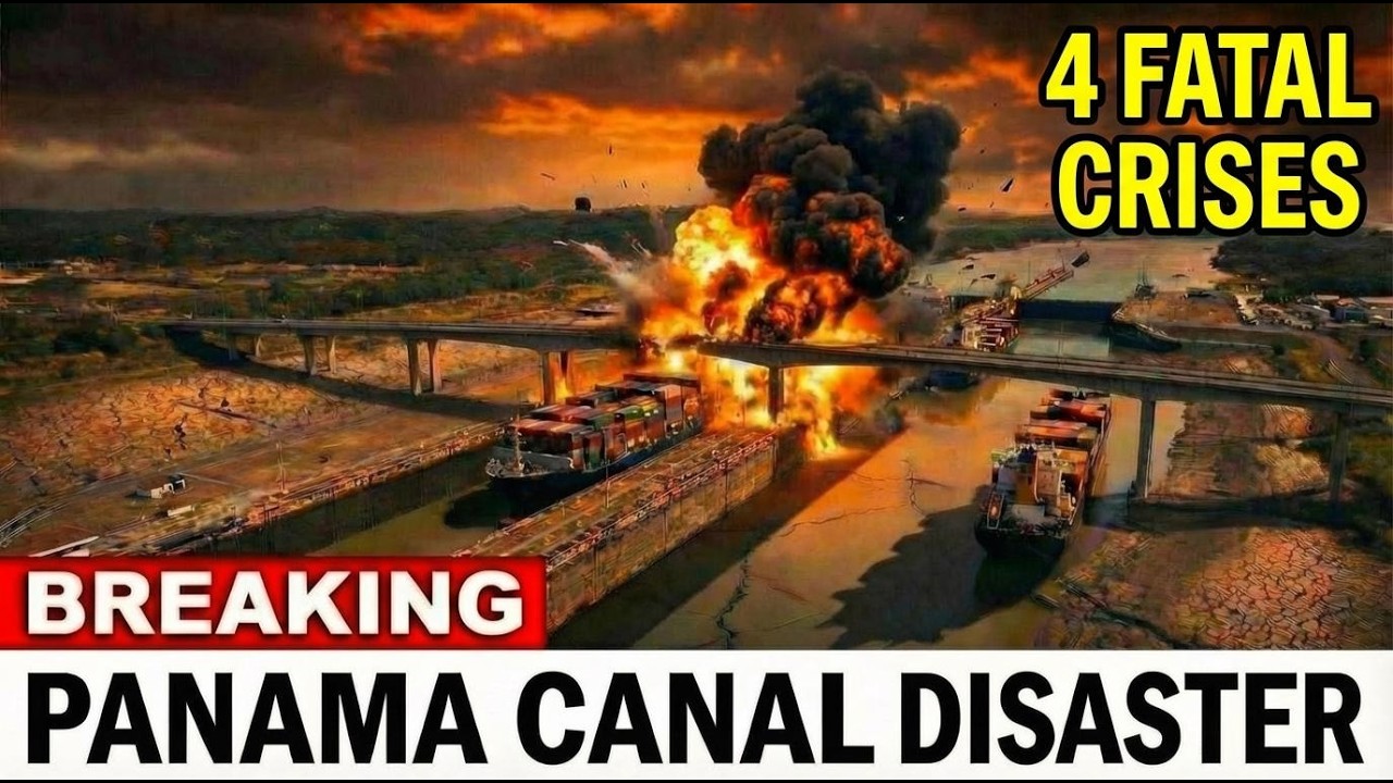 The Panama Canal Is DYING with 4 Crises at Once
