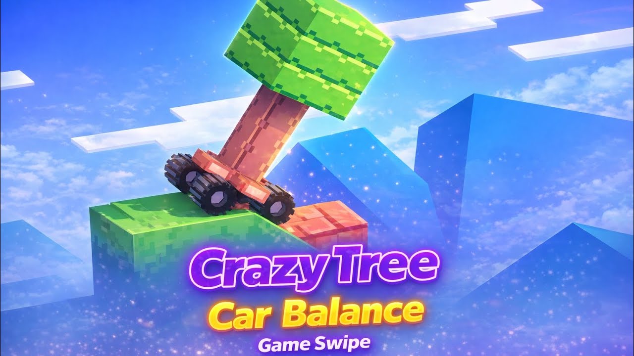 Crazy Tree Car Balance Challenge 😱 | Most Satisfying Gameplay Ever! | Gameplay 