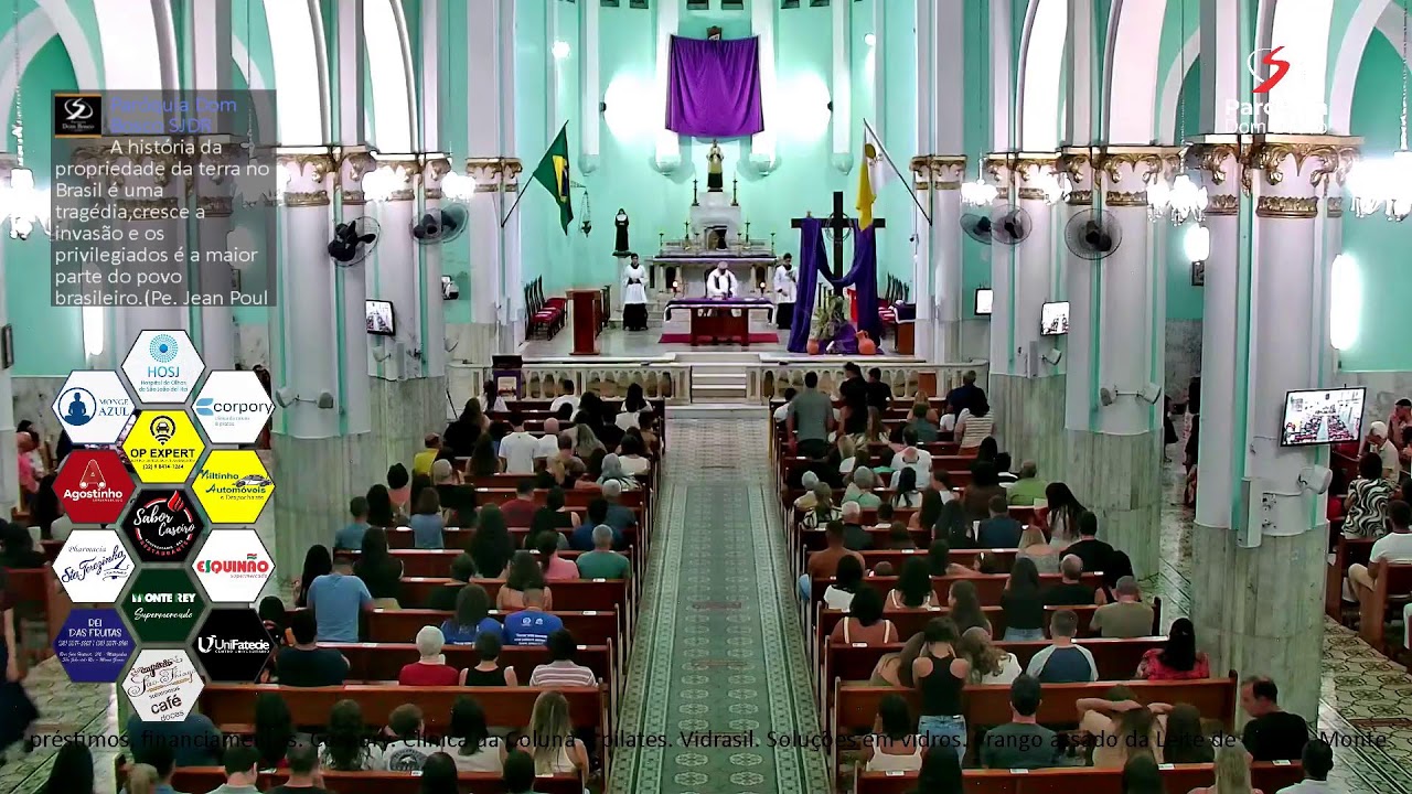 Missa do 4º Domingo da Quaresma | 18h | Paróquia Dom Bosco
