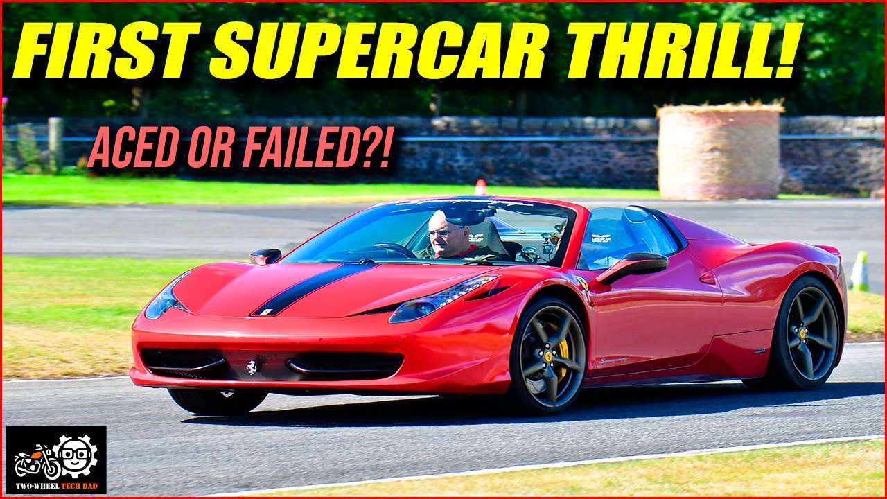 First Supercars Drive! Audi, Lambo, Ferrari in Edinburgh (Ingliston Market Memories)