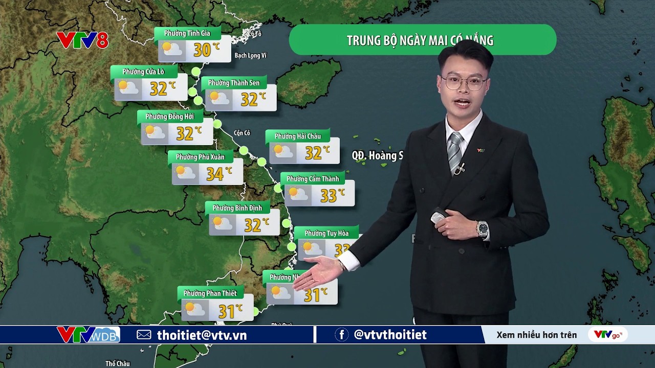 Dự báo thời tiết du lịch 7 ngày tới từ ngày 02 đến ngày 08/03/2026 | VTVWDB