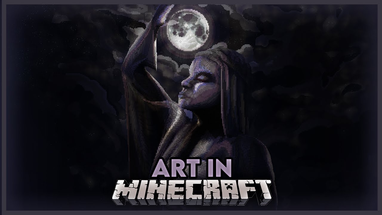 Как я создаю искусство в Minecraft