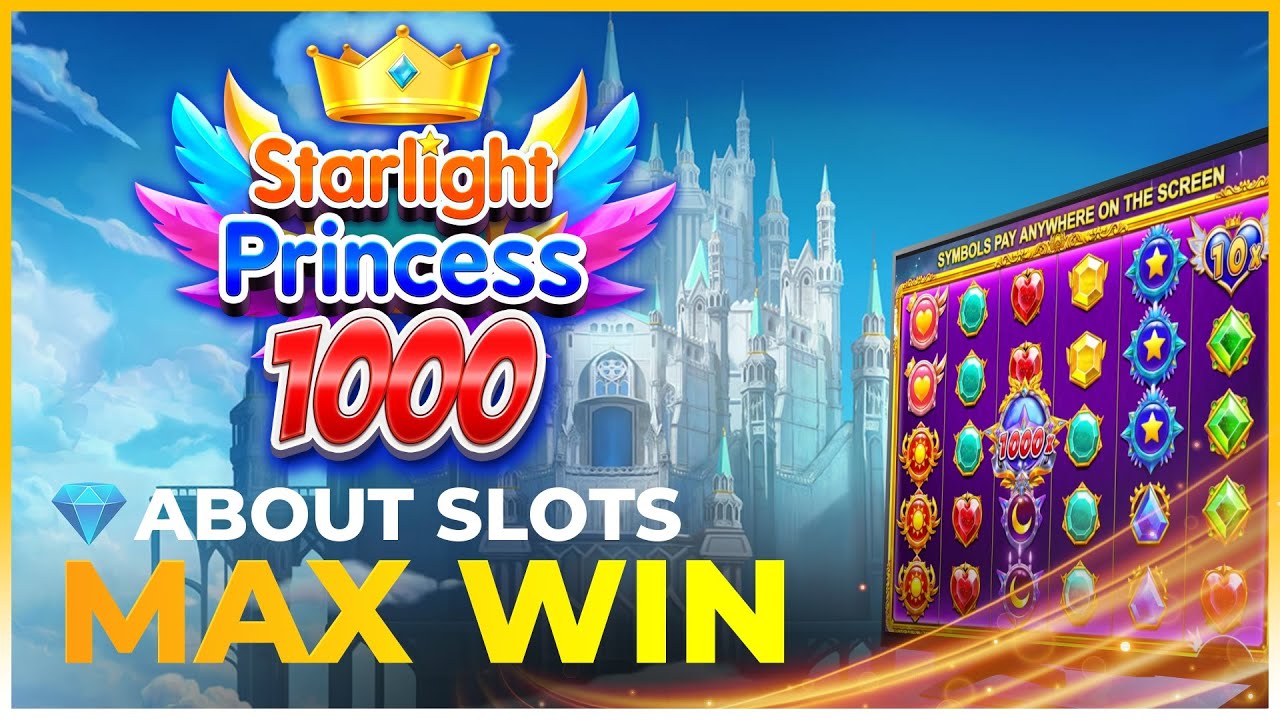 🌟MAX WIN on STARLIGHT PRINCESS 1000 from PRAGMATIC PLAY! 🌟