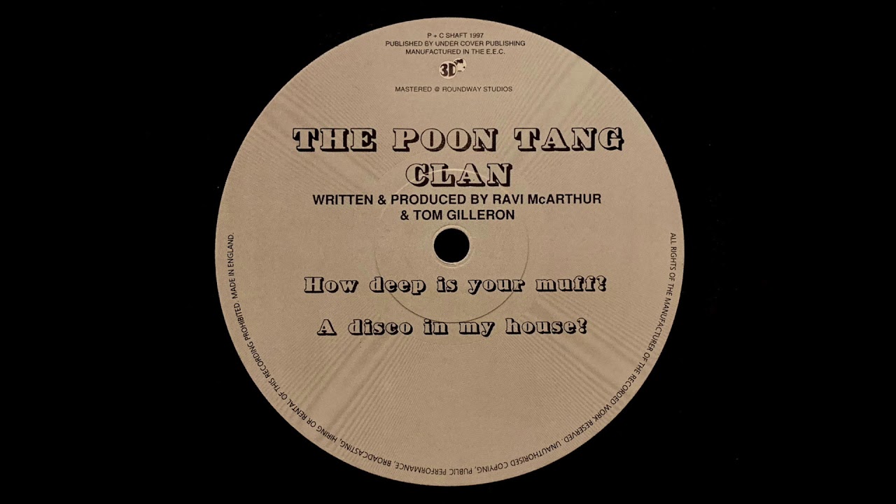 A Disco In My House? / The Poon Tang Clan / SHAFT008-6 [1997]