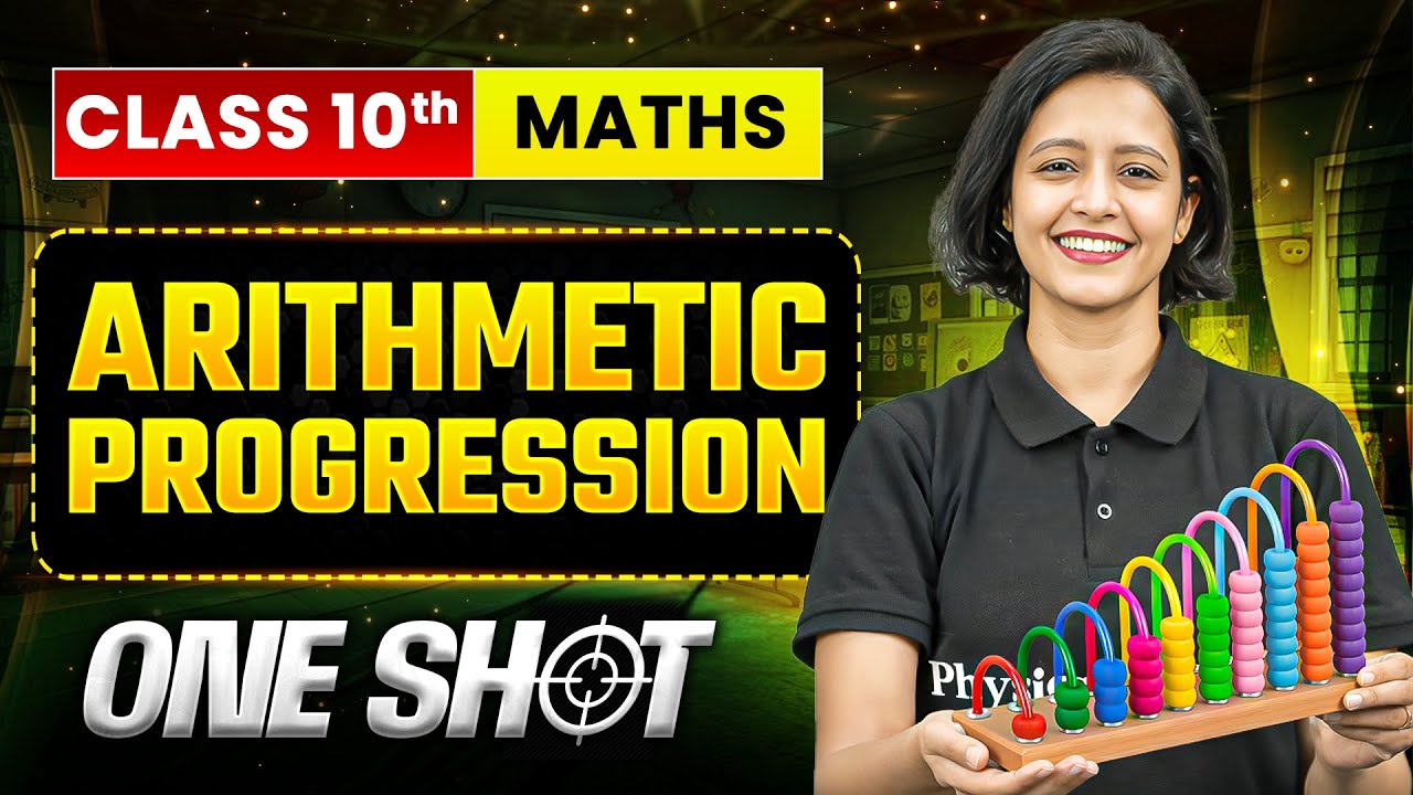 ARITHMETIC PROGRESSION Class 10 Maths | Complete One Shot in Pure English