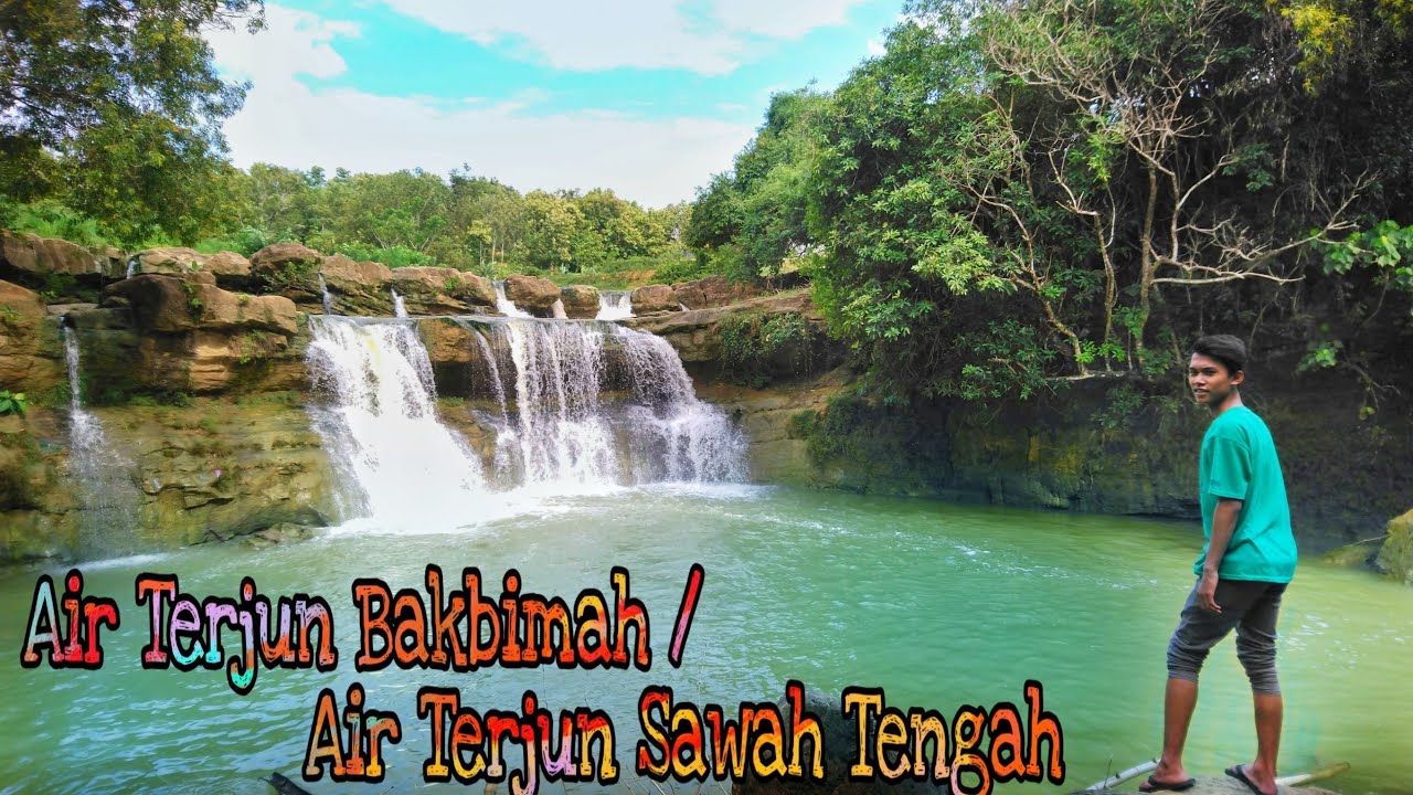 Wisata Madura - Air Terjun Sawah Tengah / Air Terjun Bakbimah, Robatal, Sampang