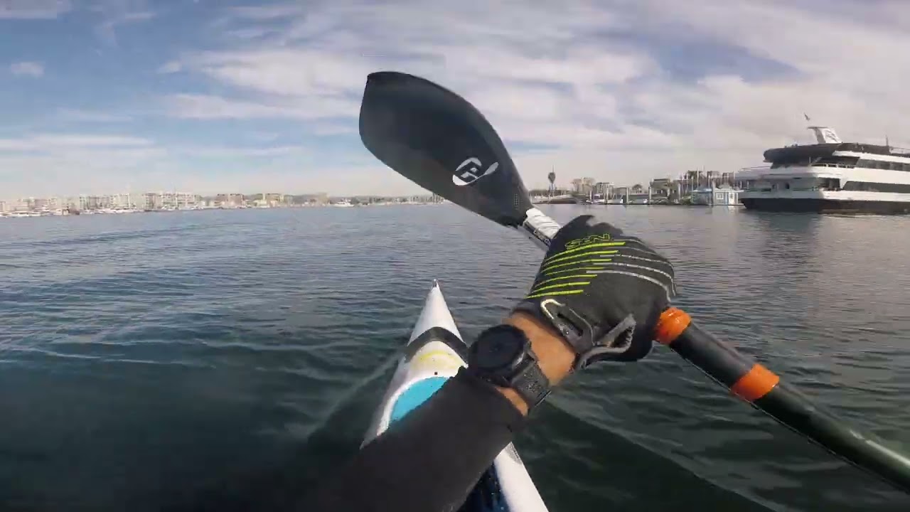 Interaction of wing paddle length and stroke type on paddling load (