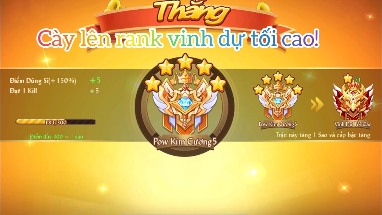 Đấu hạng T2: Cuối mùa cày lên rank vinh dự!