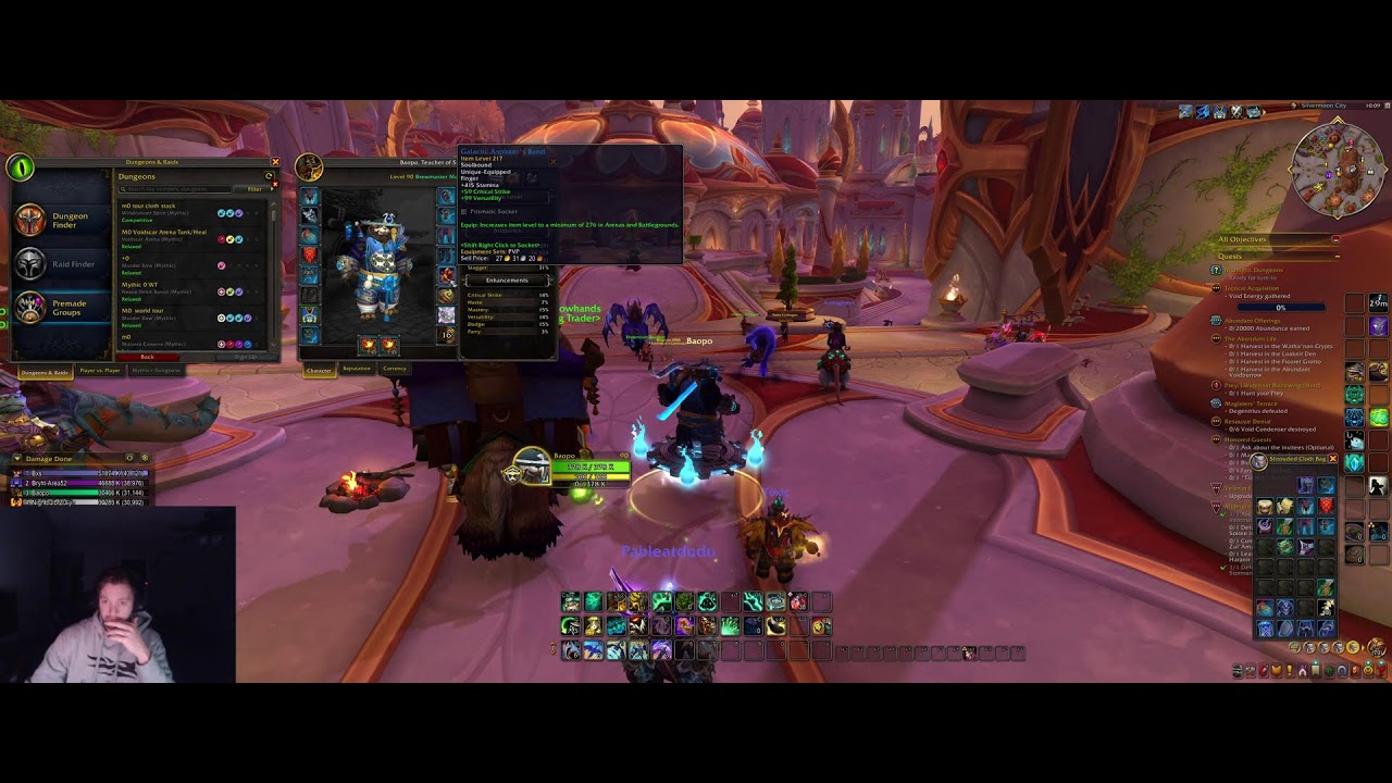 Mythics, PVP, Leveling?! Come say hey!