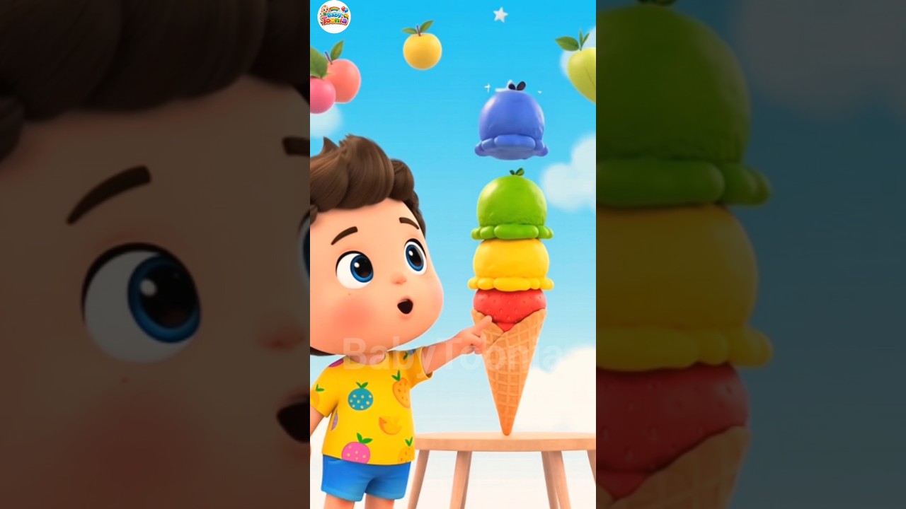 ABC Ice Cream Song 🍦 | Sing & Learn Alphabets 