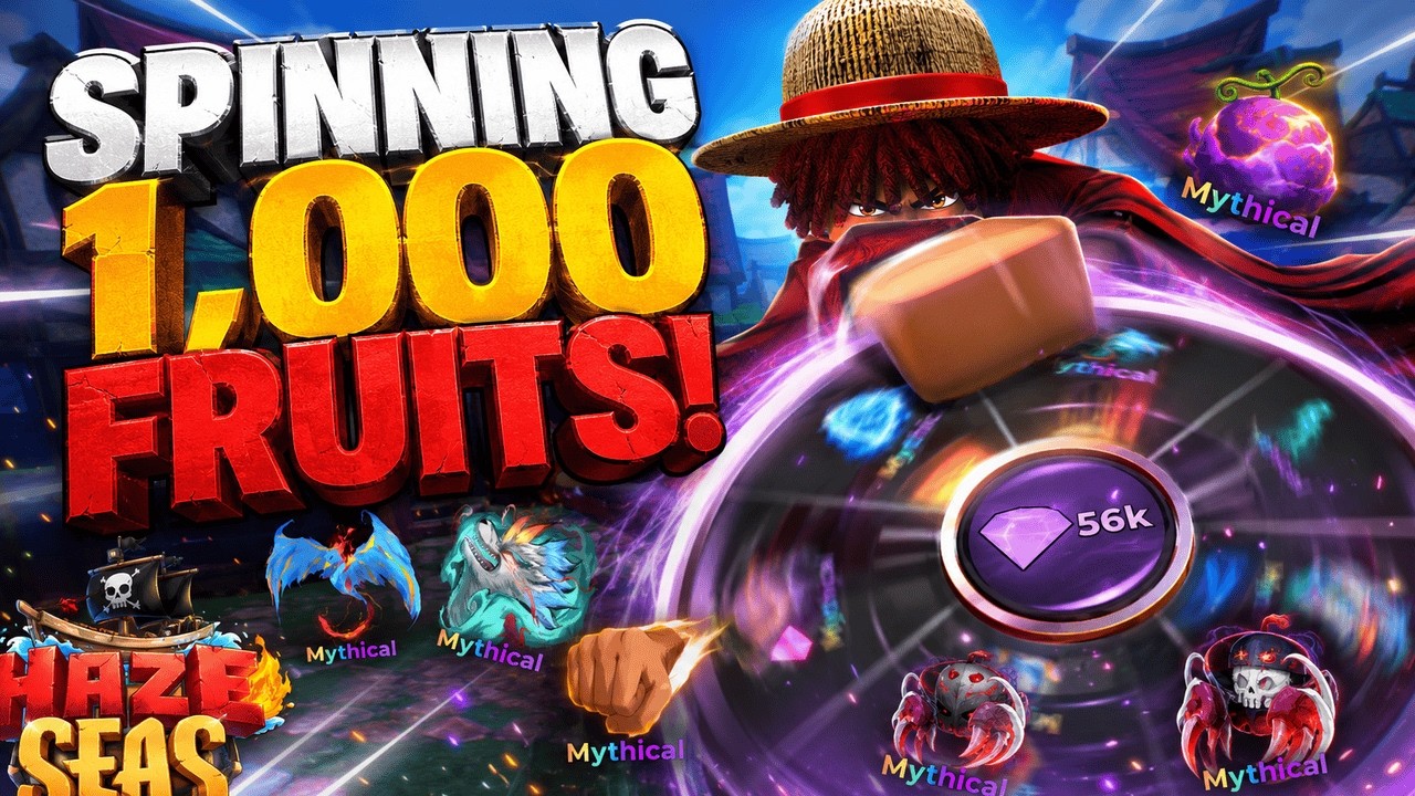 Haze Seas | Spinning 1,000 Fruits Go Me This...